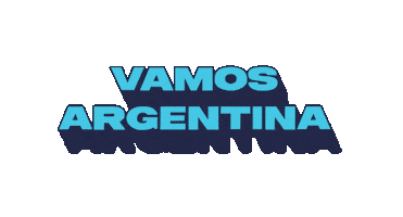 Vamos Argentina World Cup Sticker