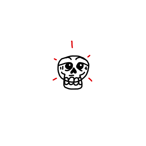 Animation Skull GIF
