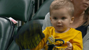 indiana pacers basketball GIF by NBA