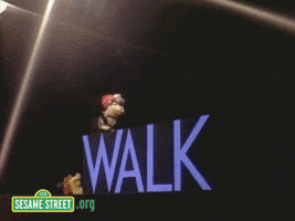 dance walk GIF by Sesame Street