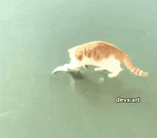 Cat Fish GIF by DevX Art