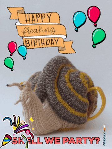 Happy Birthday Party GIF by TeaCosyFolk