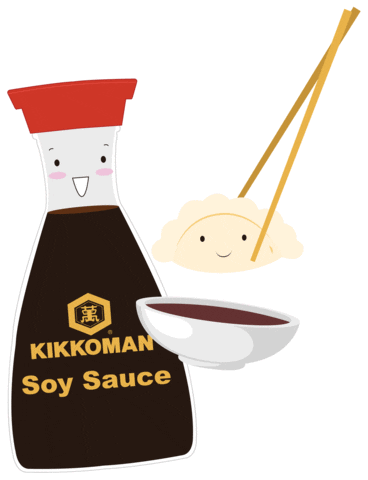 Dip Soy Sticker by Kikkoman USA