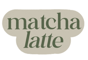 Latte Matcha Sticker by MentaTea