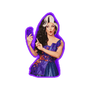Drag Queen Hello Sticker by YahooMobile