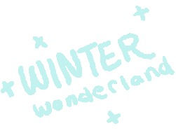 Winter Wonderland Christmas Sticker