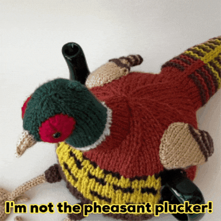 British Countryside Bird GIF by TeaCosyFolk