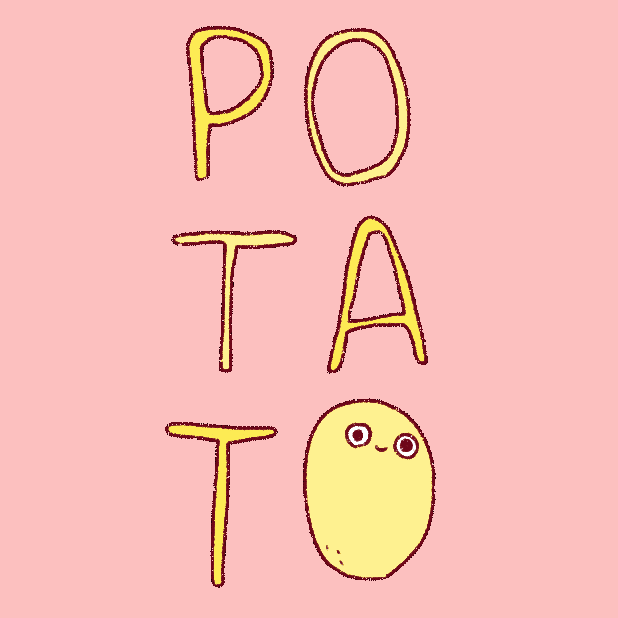blinking sweet potato GIF by Alice Socal