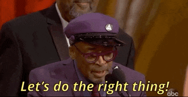 do the right thing oscars GIF by The Academy Awards