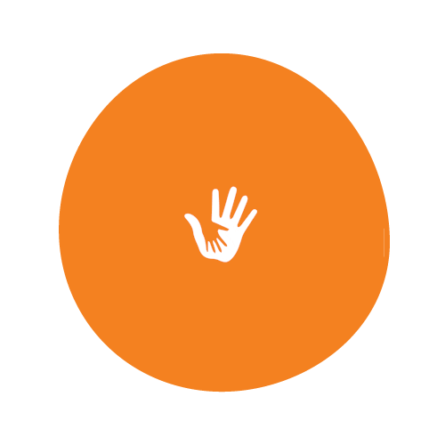 Heart Hands Sticker by Stray Travel