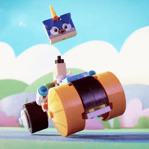 Embarrassed Car GIF by LEGO