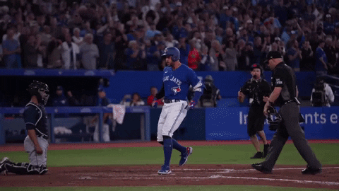 Toronto Blue Jays Dancing GIF by MLB - Find & Share on GIPHY