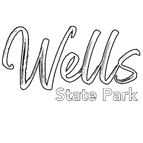 State Park Wells Sticker by State of Michigan