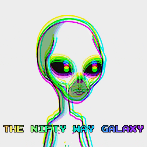 Alien GIF by The Nifty Way Galaxy