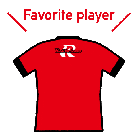 Rugby Player Sticker by レッドハリケーンズ
