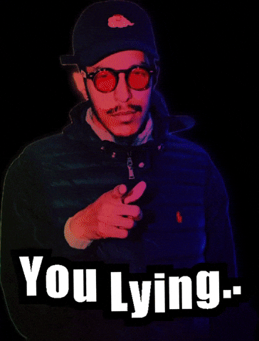 Cap You Lying GIF by Junzie-J