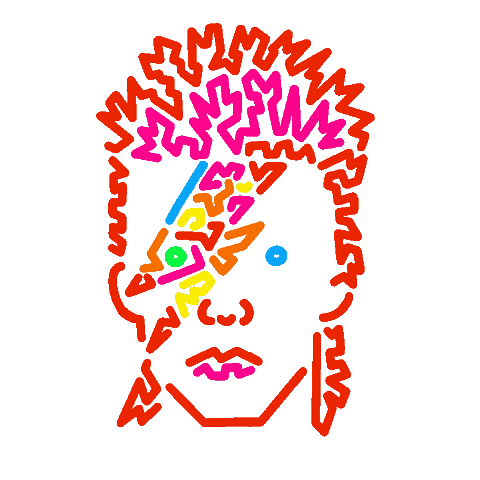 Rockstar Pow Sticker by FURMIE