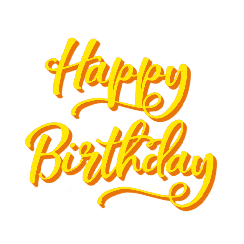 Happy Birthday Party Sticker