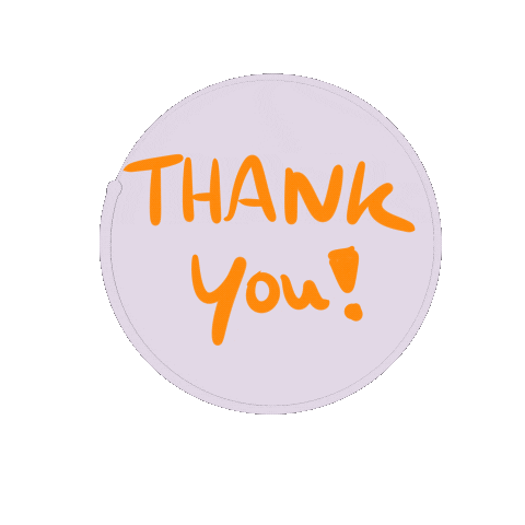 Thanks Sticker