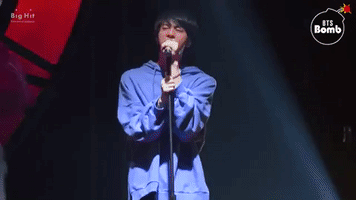 Jungkook Scaring Jin GIF