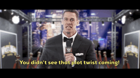 John Cena Reaction GIF by WWE