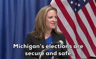 Secretary Of State Michigan GIF by GIPHY News