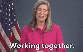 Working Together Joni Ernst GIF by Election 2020