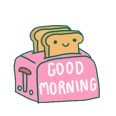 Good Morning Smile Sticker by Ivo Adventures
