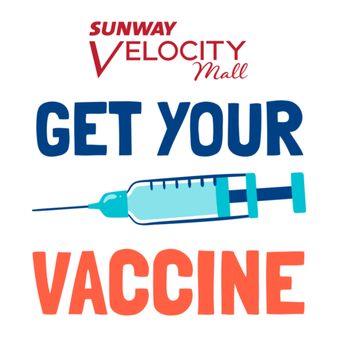 Vaccine Sunway Velocity Mall Sticker by Creative Studio