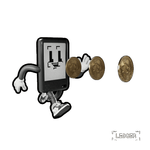 Video Game Running Sticker by Ledger