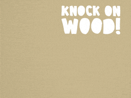Knock On Wood Fingers Crossed GIF