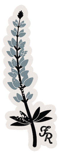 Flower Bluebell Sticker by facefoundrie
