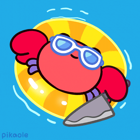 Bad Ass Crab GIF by pikaole