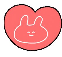 Happy Rabbit Sticker