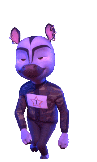 Dance sticker by Qvisten Animation