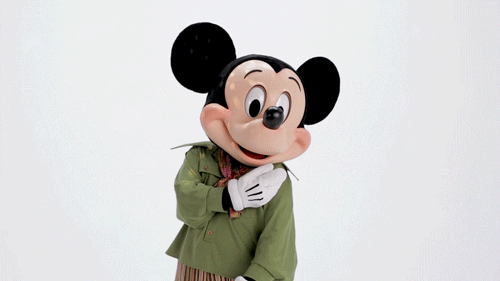 no worries brush your shoulders off GIF by Mickey Mouse