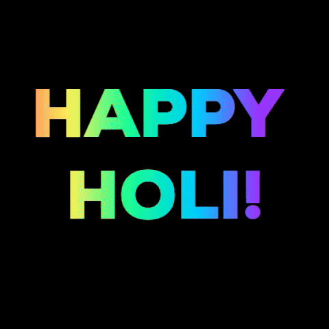 Holi Festival Colors GIF by Justin