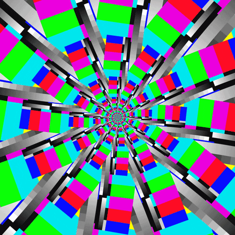 Rainbow Spiral GIF by Feliks Tomasz Konczakowski