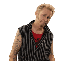 Mike Dirnt Thank You Sticker by Green Day