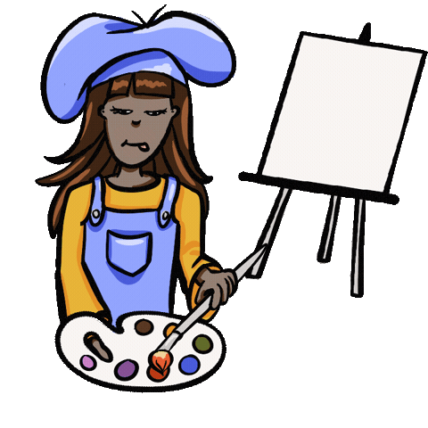 Being Creative Water Lily Sticker