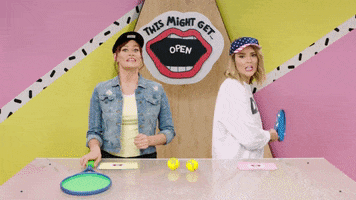 grace helbig tennis GIF by This Might Get