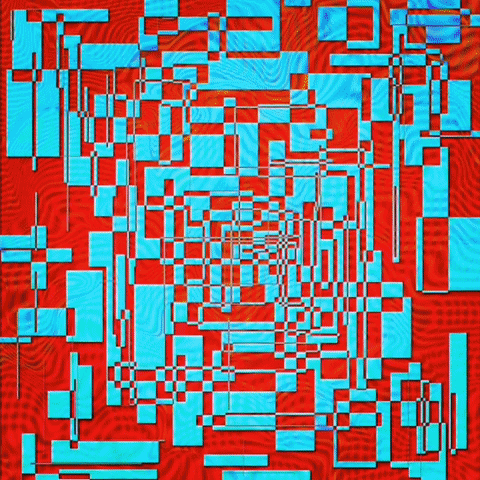 stefanie-jasper art glitch trippy psychedelic GIF