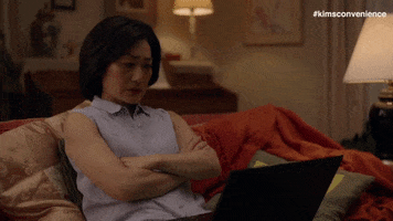 frustrated computer GIF by Kim's Convenience