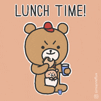 Hungry Bear GIF by Simian Reflux