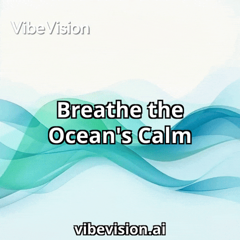 Peace Breathe GIF by VibeVision