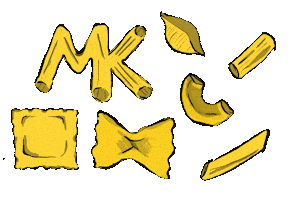 Bon Appetit Pasta Sticker by Michael Kors