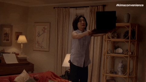 Mom Computer GIF by Kim's Convenience - Find & Share on GIPHY