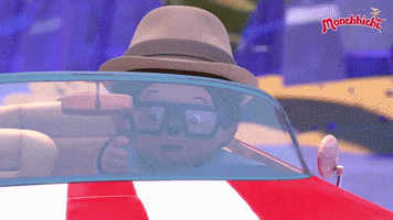 baby driver animation GIF by Monchhichi