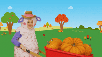 Earth Pumpkin GIF by Mother Goose Club