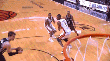 slow motion basketball GIF by FOX Sports: Watch. Enjoy. Repeat.